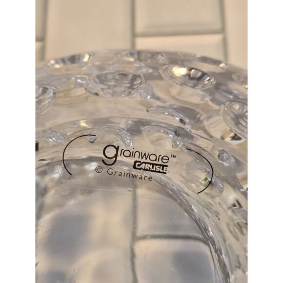 Mid-Century Modern Grainware Spherical Lucite Ice Bucket Golf Ball Cocktails GUC - Picture 10 of 16